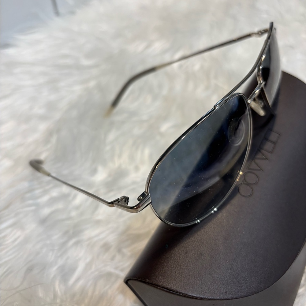 Oliver Peoples Blue and Silver Sunglasses - Picture 5 of 10